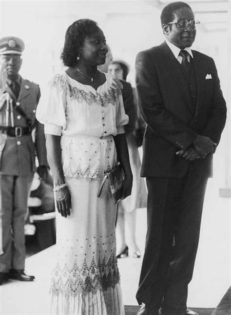 robert mugabe first wife.